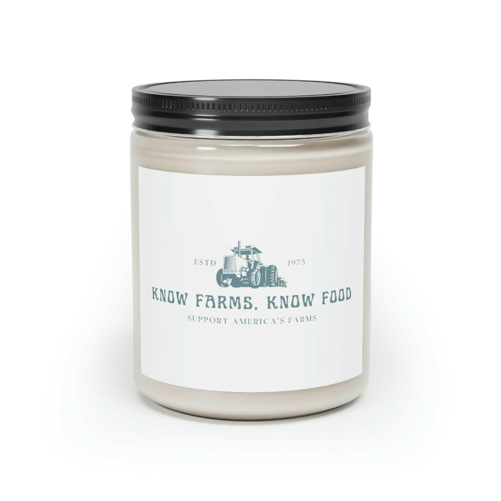 Know Farms, Know Food - Scented Soy Candle - 50 hour.