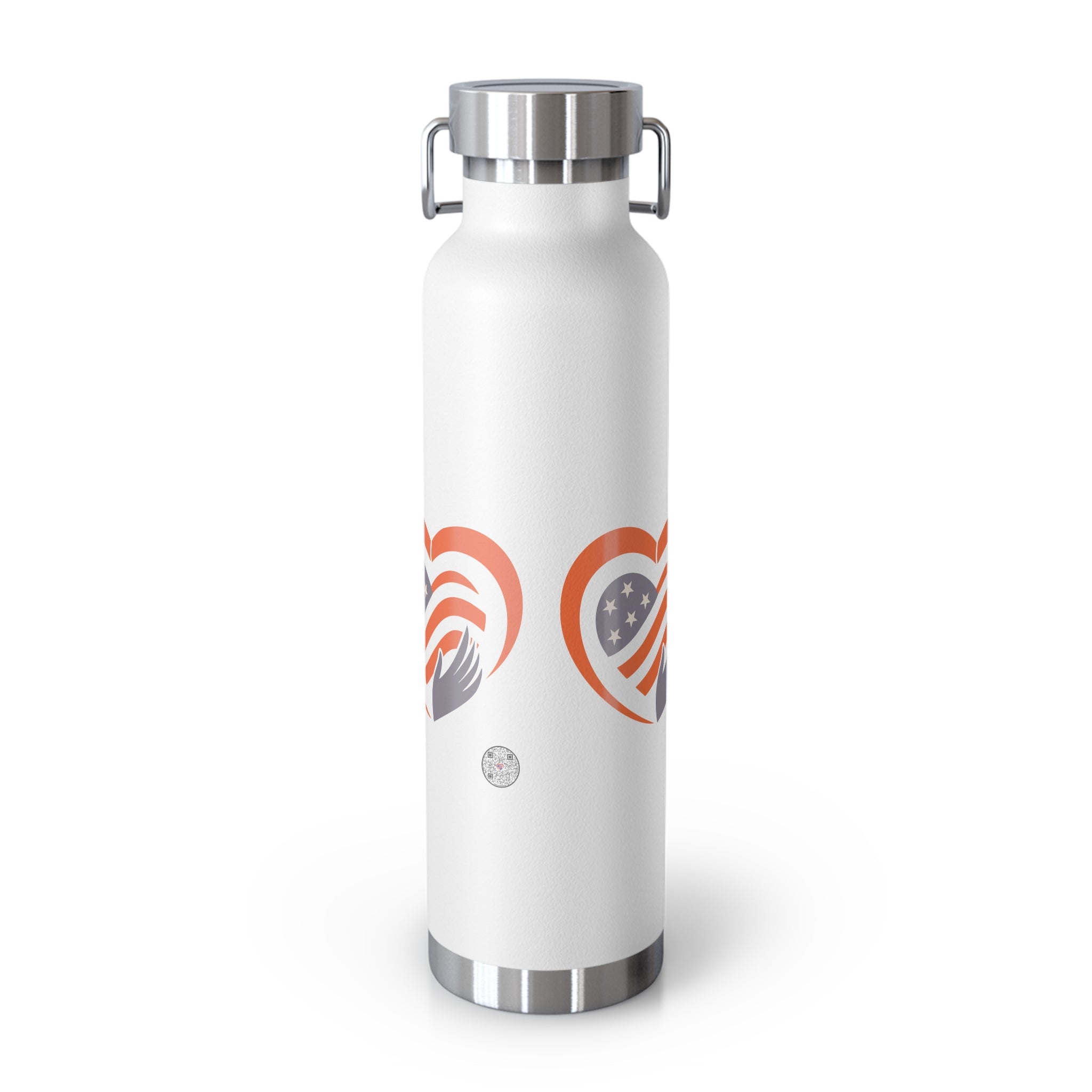 Hand Over Heart Motif - Vacuum Insulated Bottle