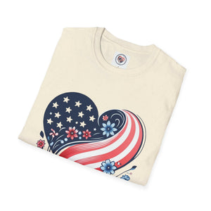 America the Beautiful - Softstyle T-Shirt.