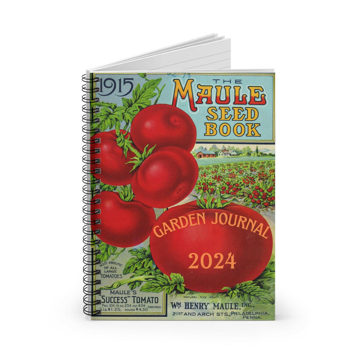 Vintage Seed Book Journal | Pledge Project