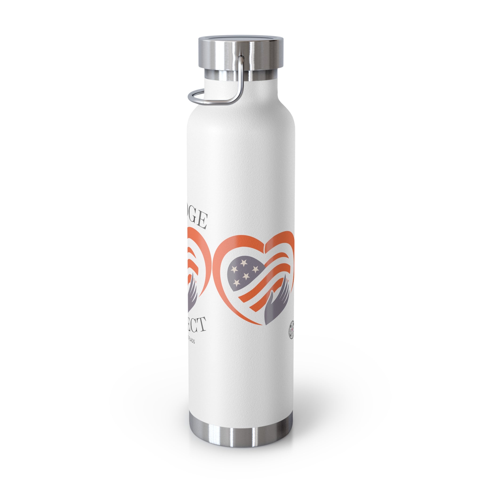 Hand Over Heart Motif - Vacuum Insulated Bottle