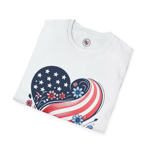 America the Beautiful - Softstyle T-Shirt.