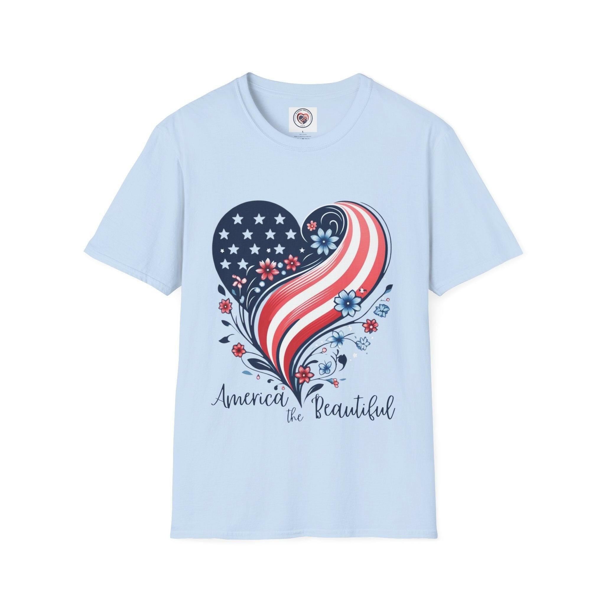 America the Beautiful - Softstyle T-Shirt.