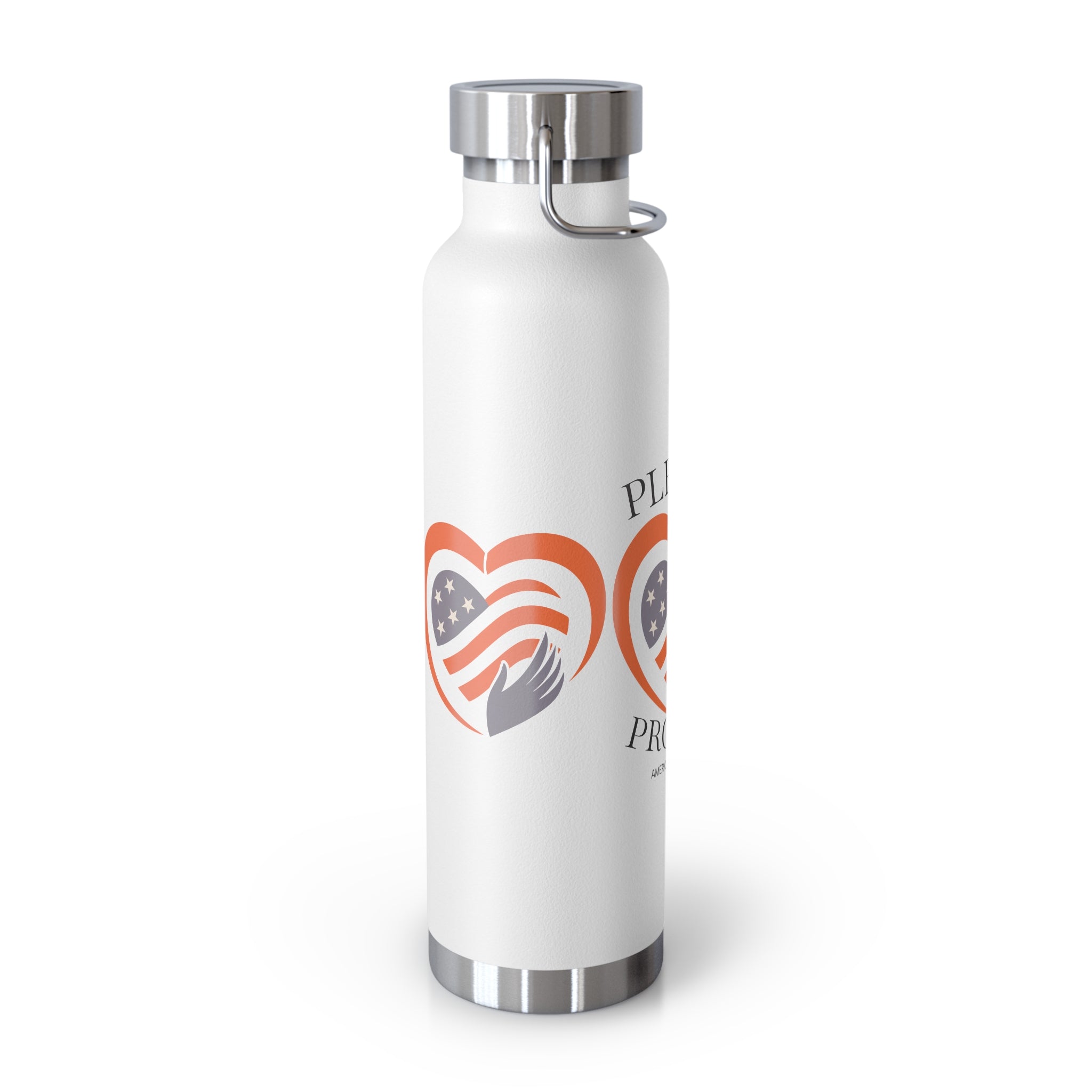 Hand Over Heart Motif - Vacuum Insulated Bottle