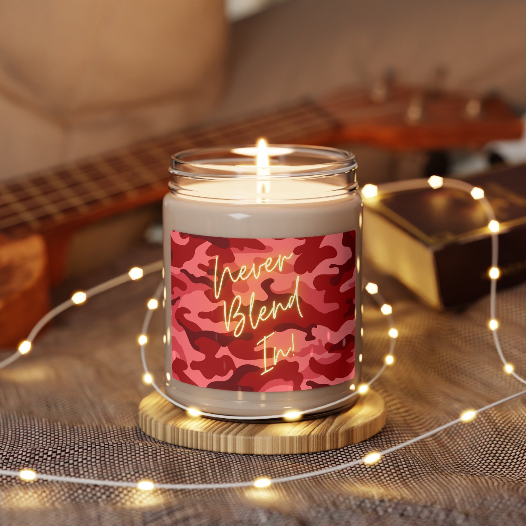 Never Blend In - Scented Soy Candle, 9oz