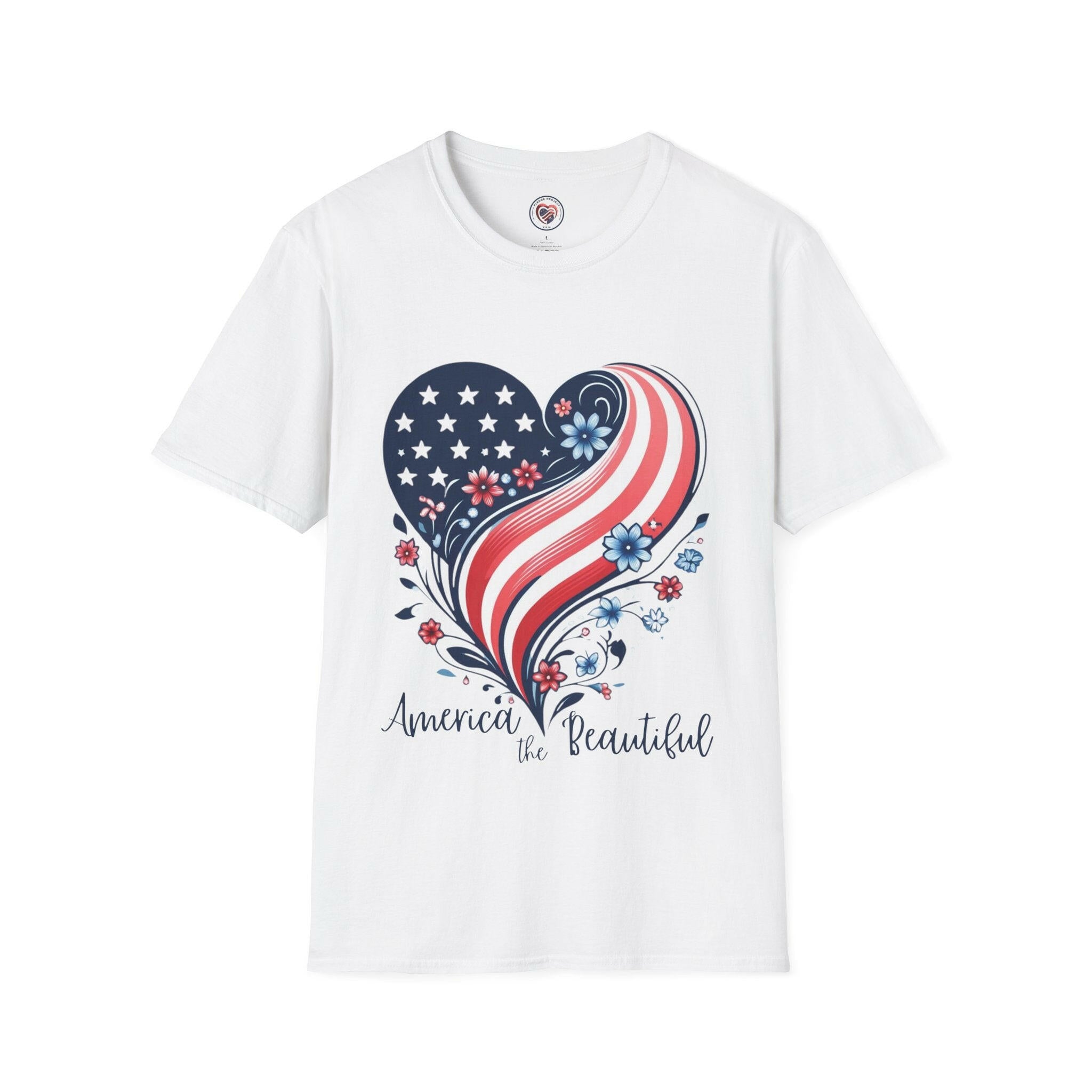 America the Beautiful - Softstyle T-Shirt.