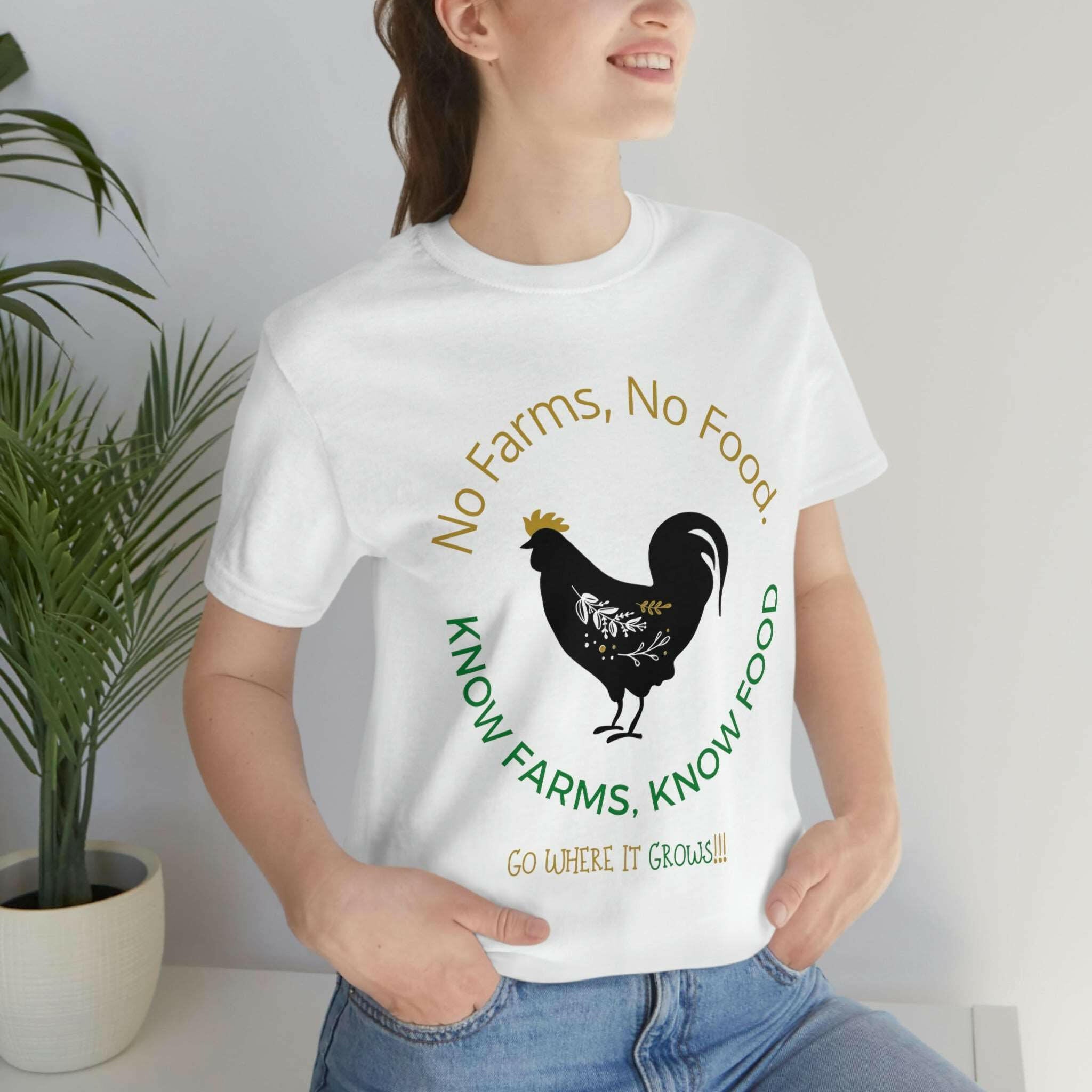 Know Farms, Know Food! Unisex  Tee