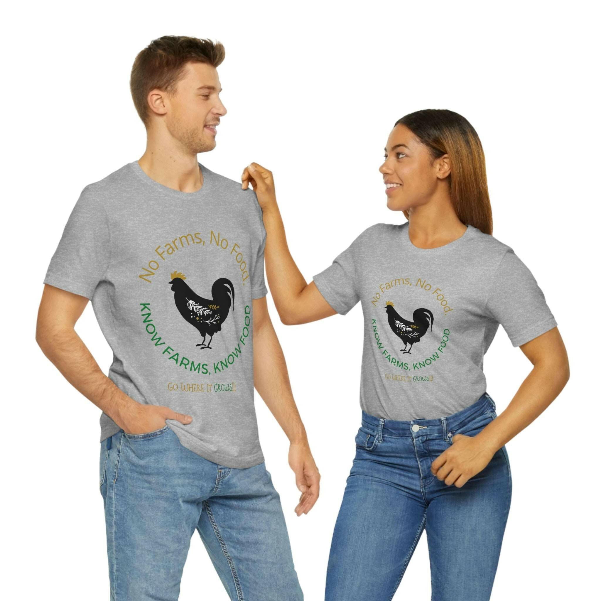 Know Farms, Know Food! Unisex  Tee