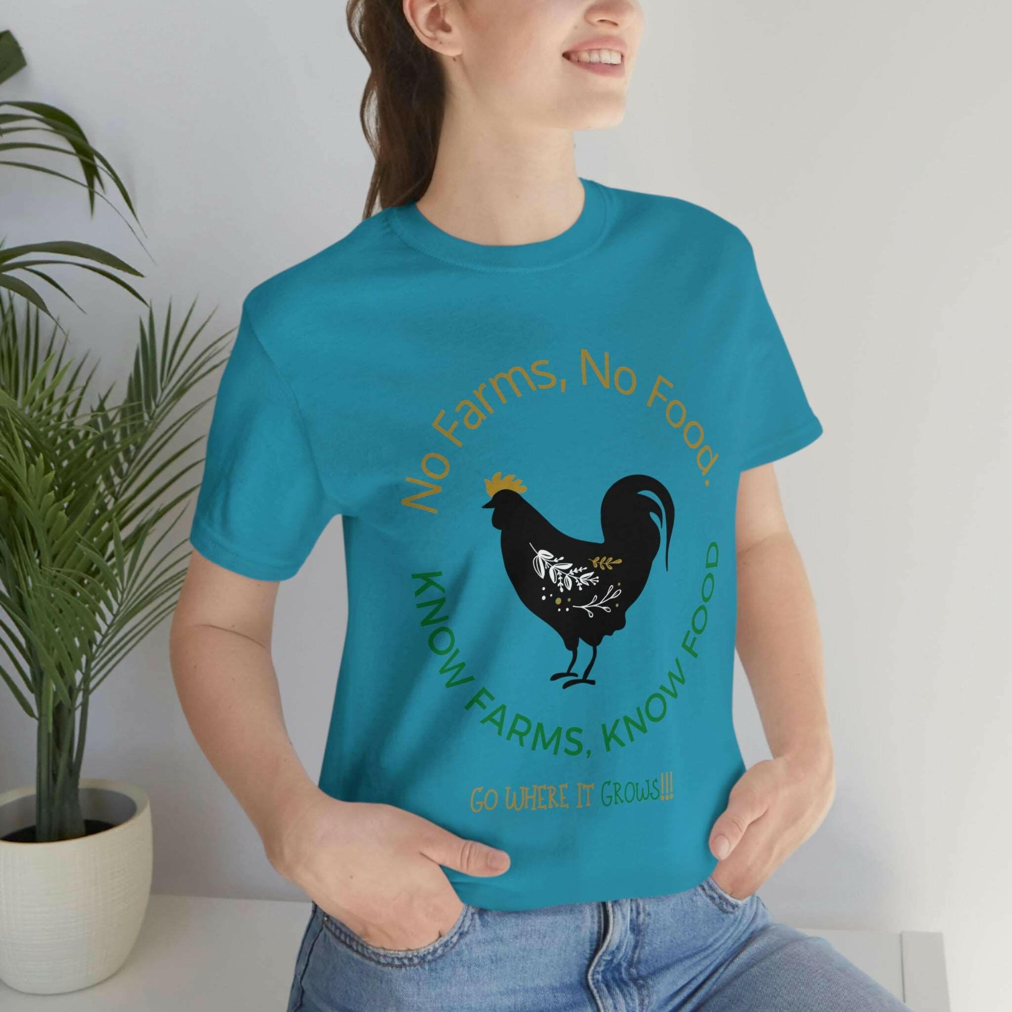 Know Farms, Know Food! Unisex  Tee