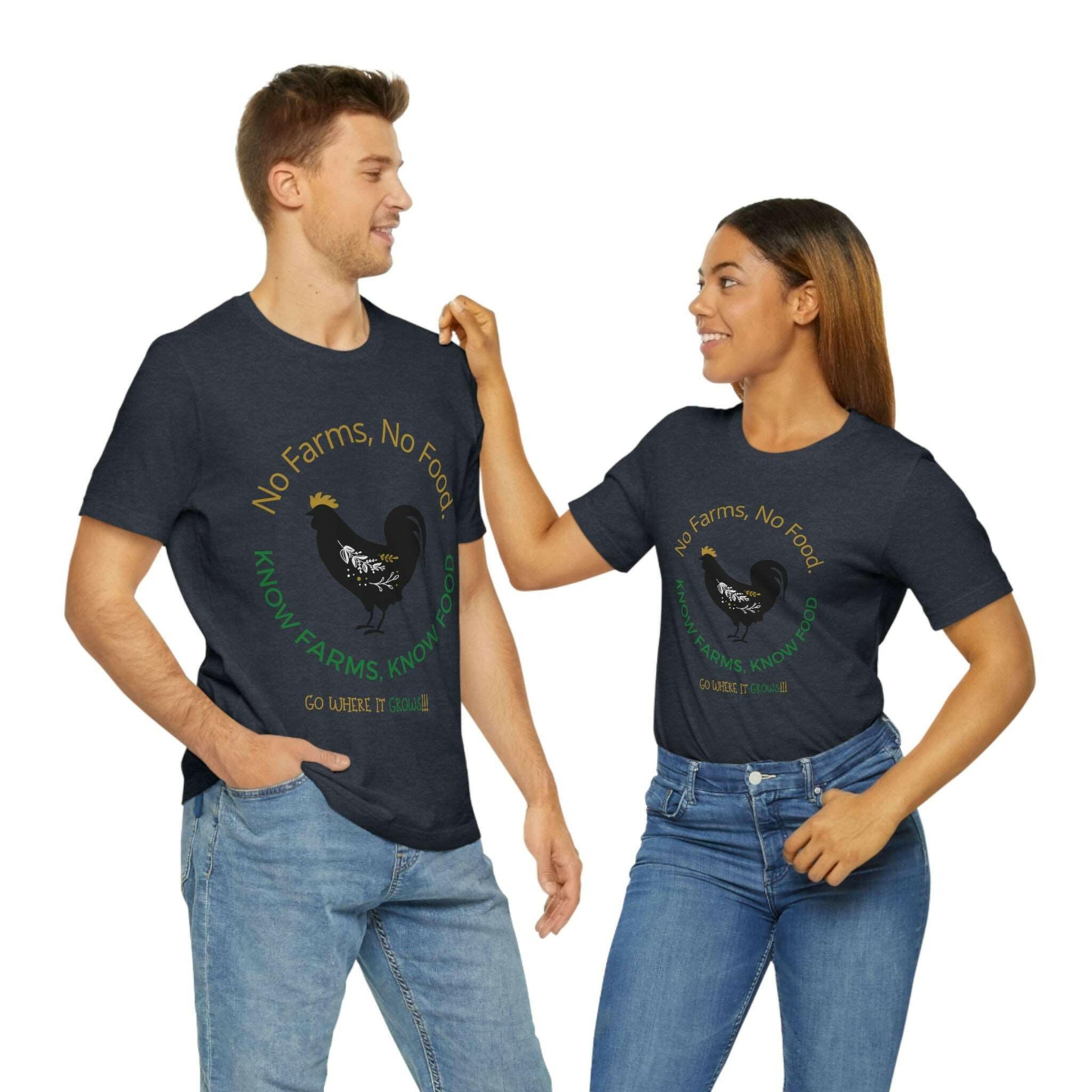 Know Farms, Know Food! Unisex  Tee