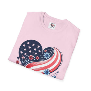 America the Beautiful - Softstyle T-Shirt.