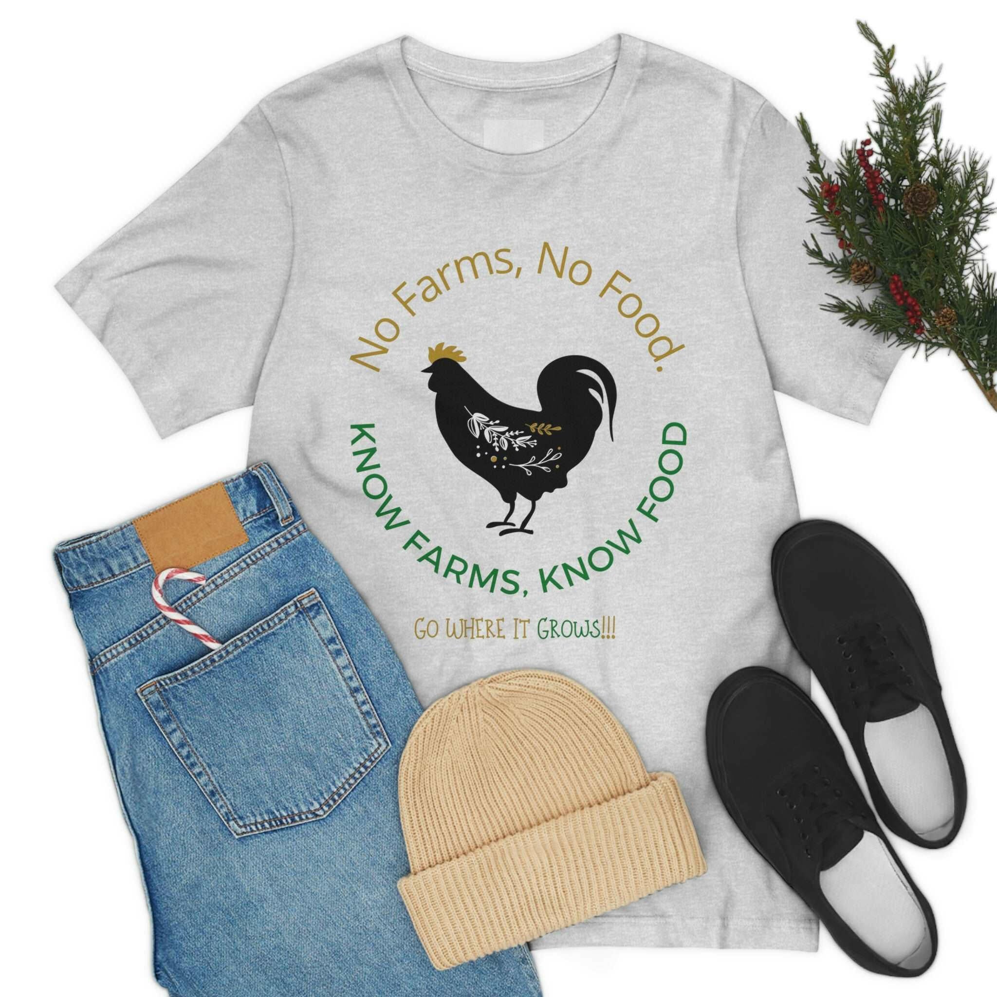 Know Farms, Know Food! Unisex  Tee