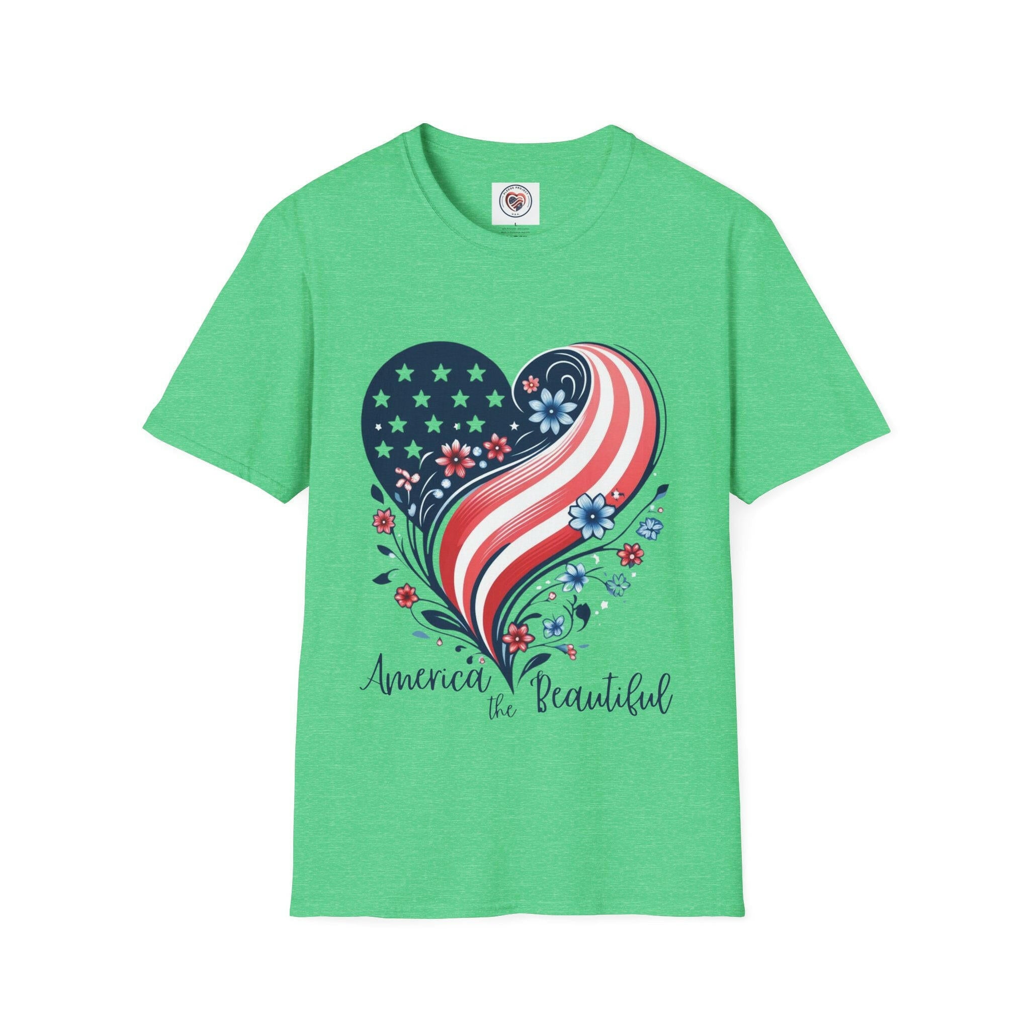 America the Beautiful - Softstyle T-Shirt.