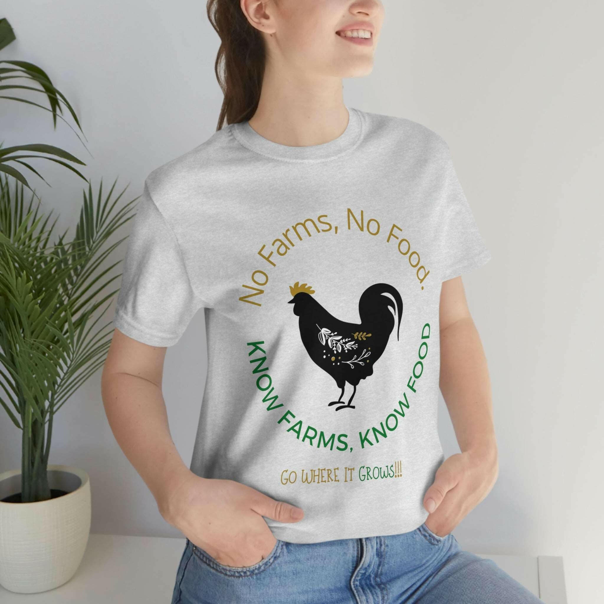 Know Farms, Know Food! Unisex  Tee
