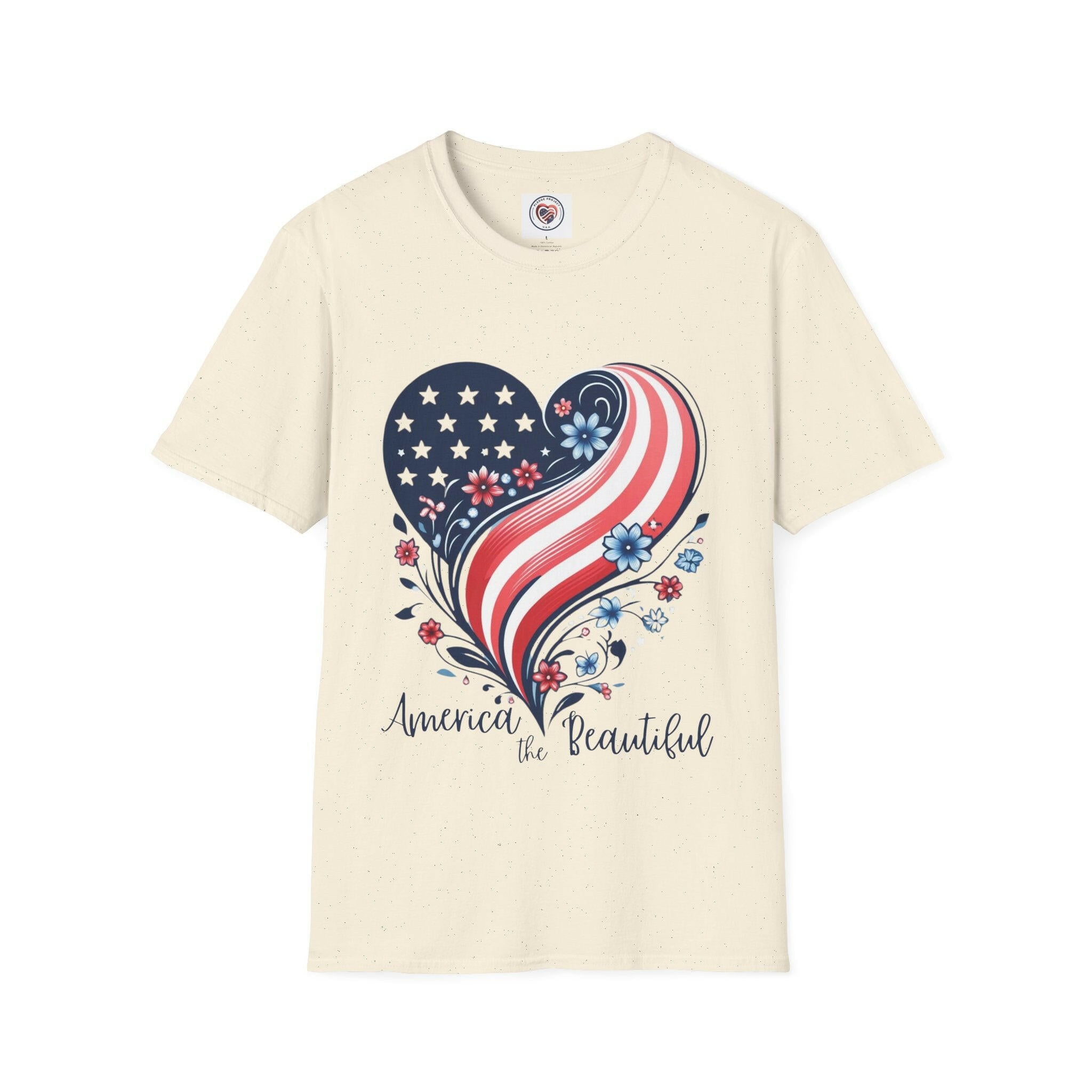 America the Beautiful - Softstyle T-Shirt.