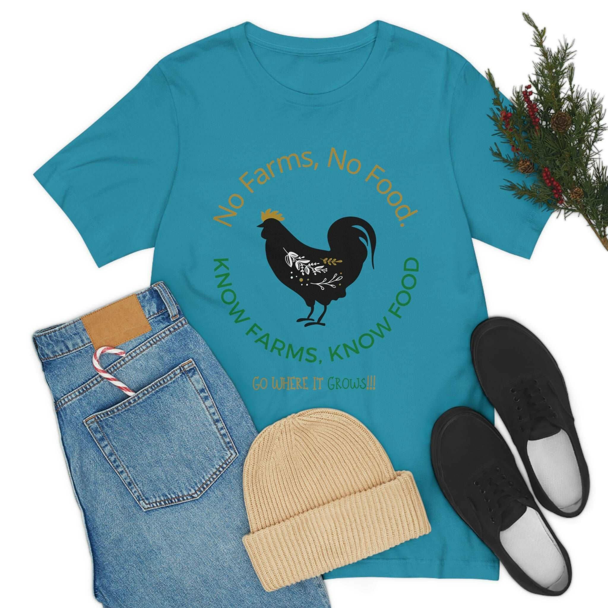 Know Farms, Know Food! Unisex  Tee