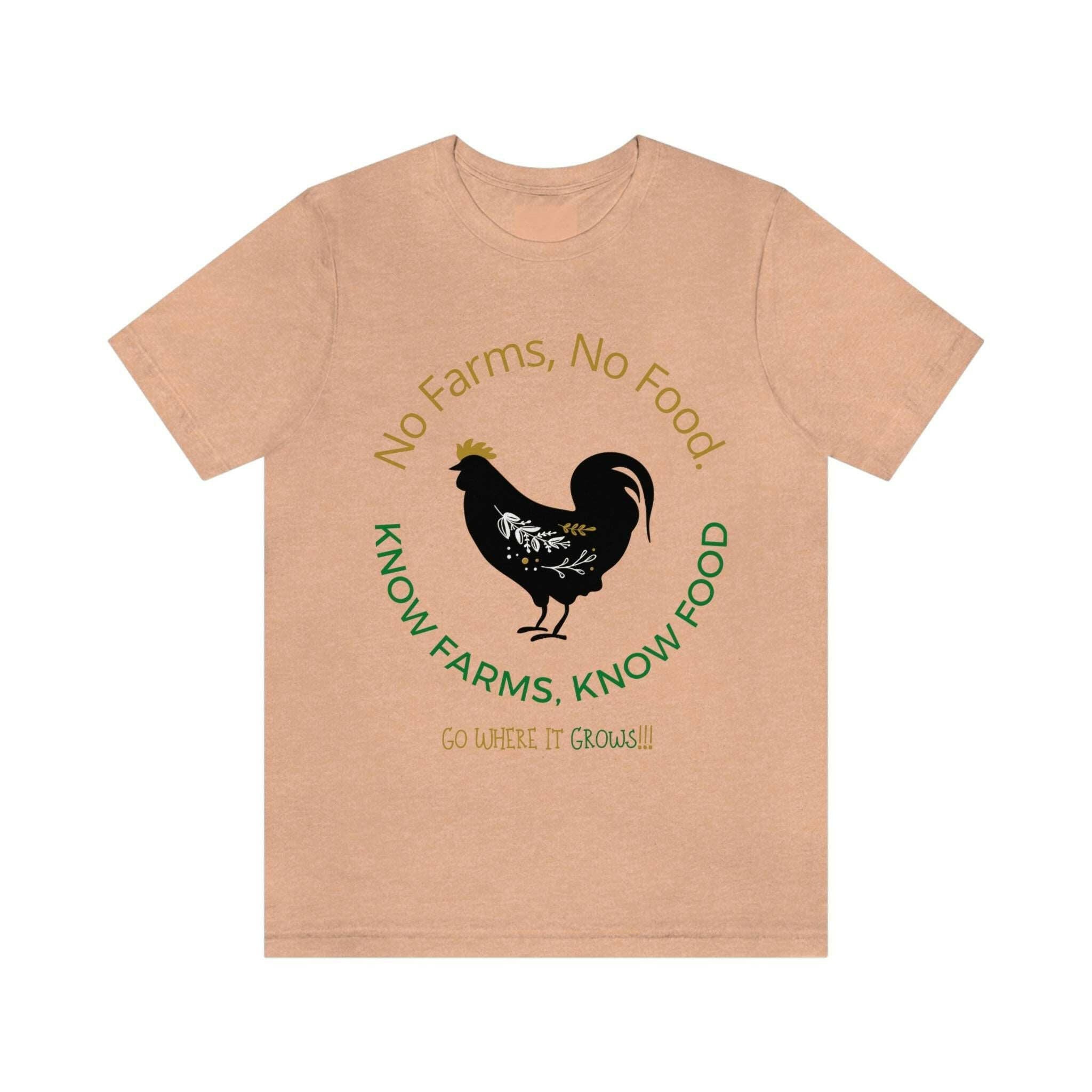 Know Farms, Know Food! Unisex  Tee