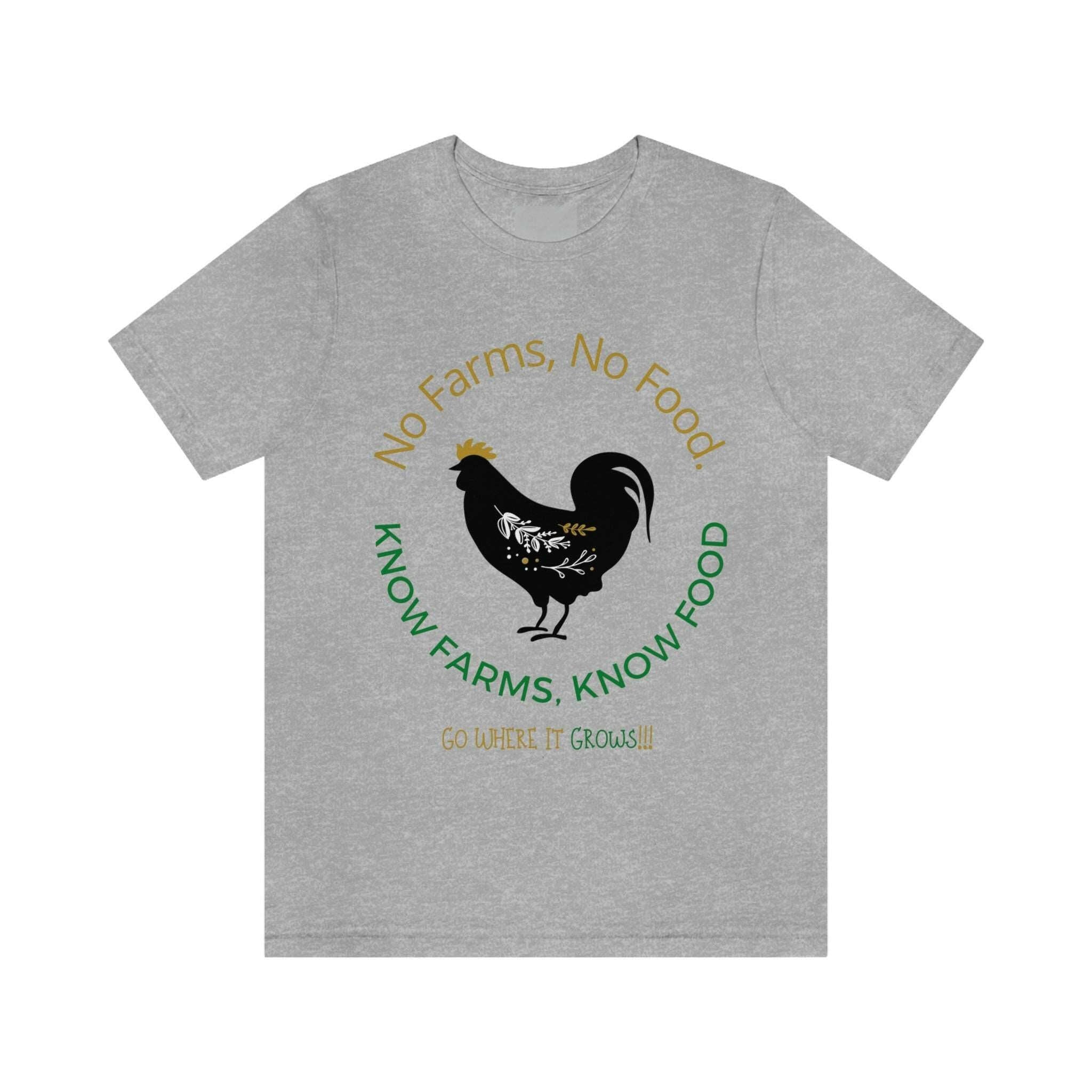 Know Farms, Know Food! Unisex  Tee