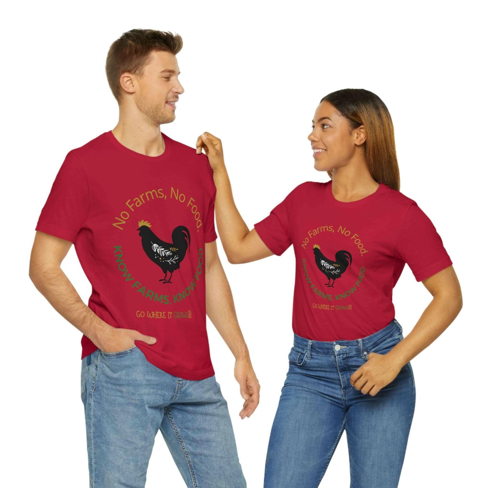 Know Farms, Know Food! Unisex  Tee