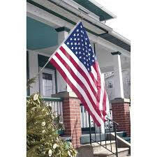 All-American Series 3-piece Complete Pole Kit with 3'x5' American Flag.
