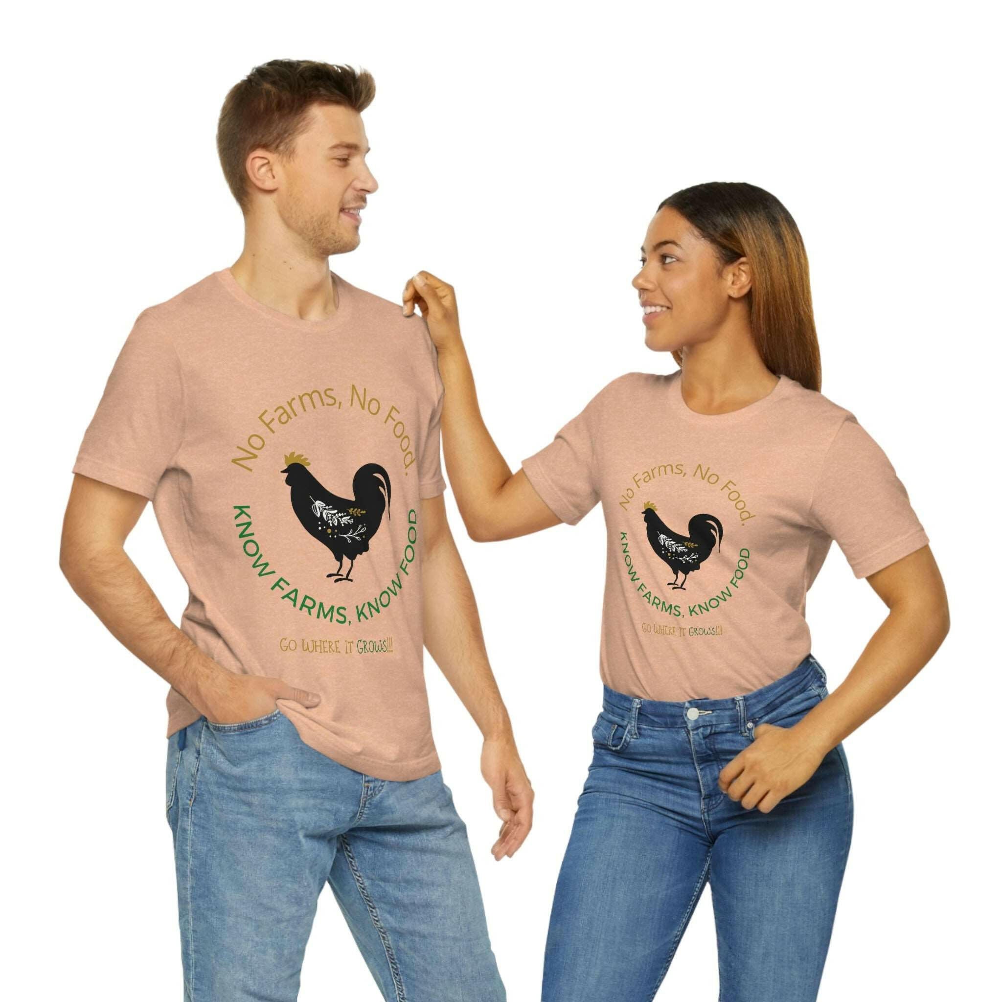 Know Farms, Know Food! Unisex  Tee