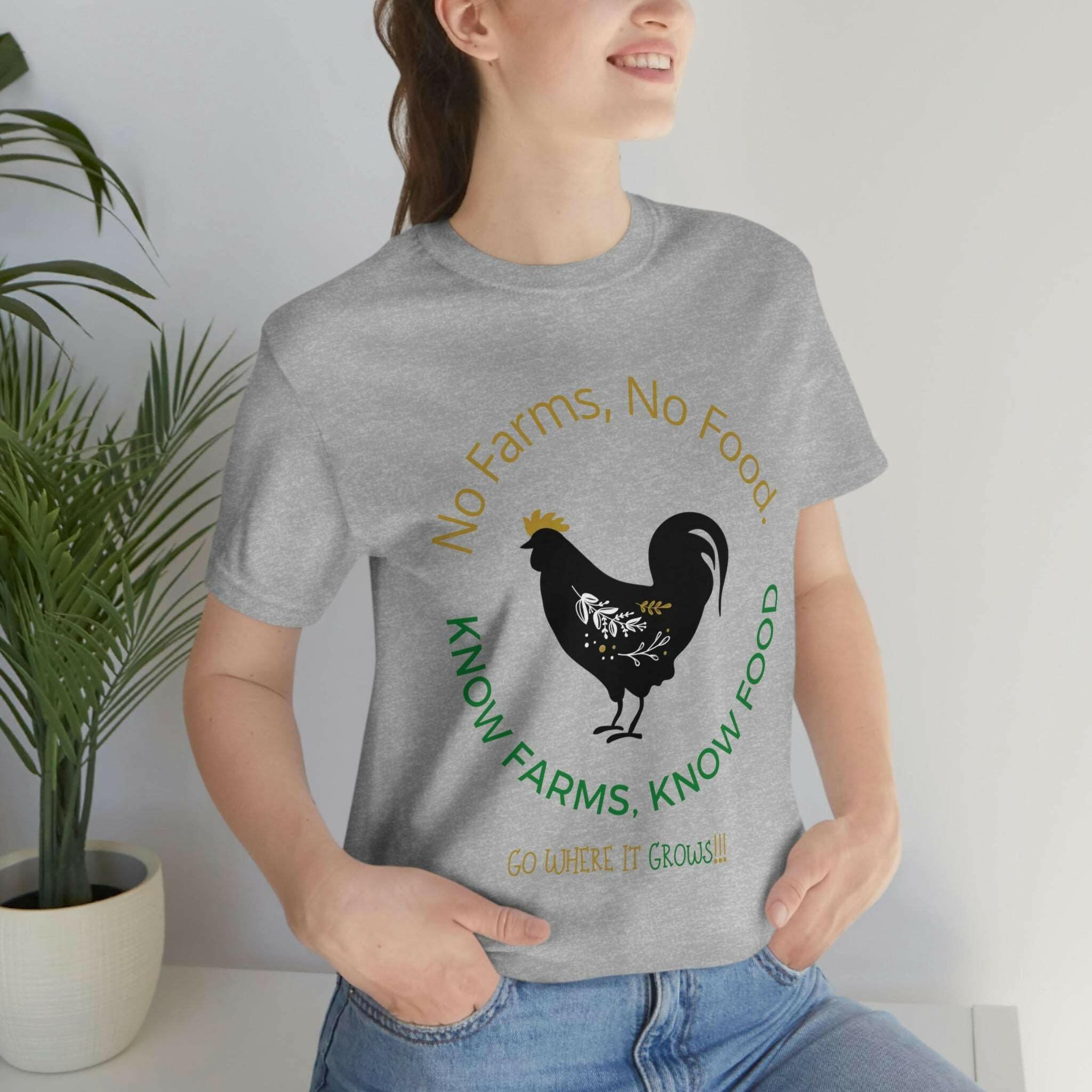 Know Farms, Know Food! Unisex  Tee