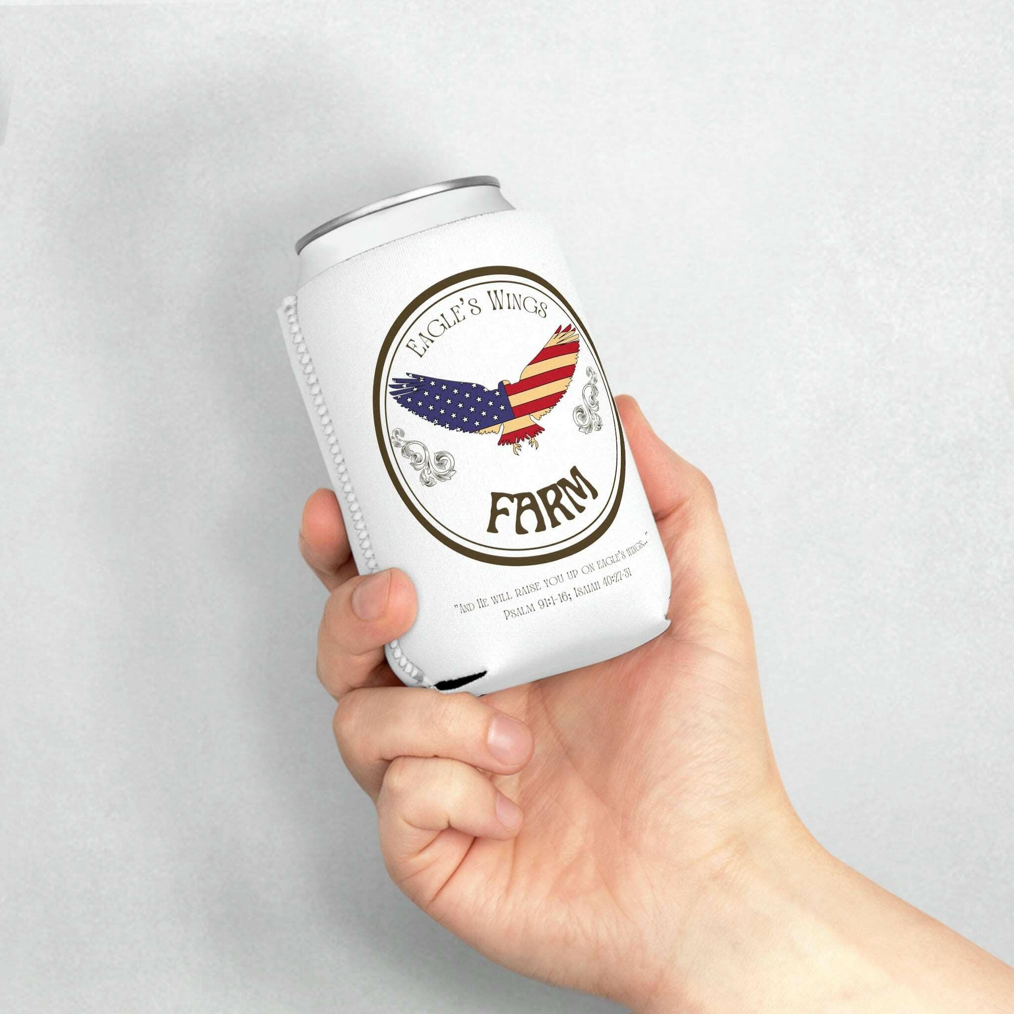 “Eagle's Wings Farm” -Can Cooler Sleeve