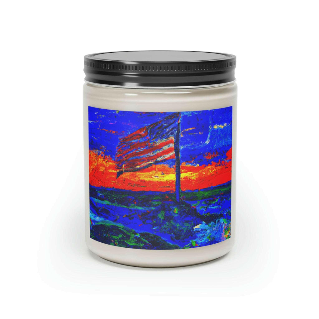 Flag at Sunset - Scented Soy Candle - 50 hour