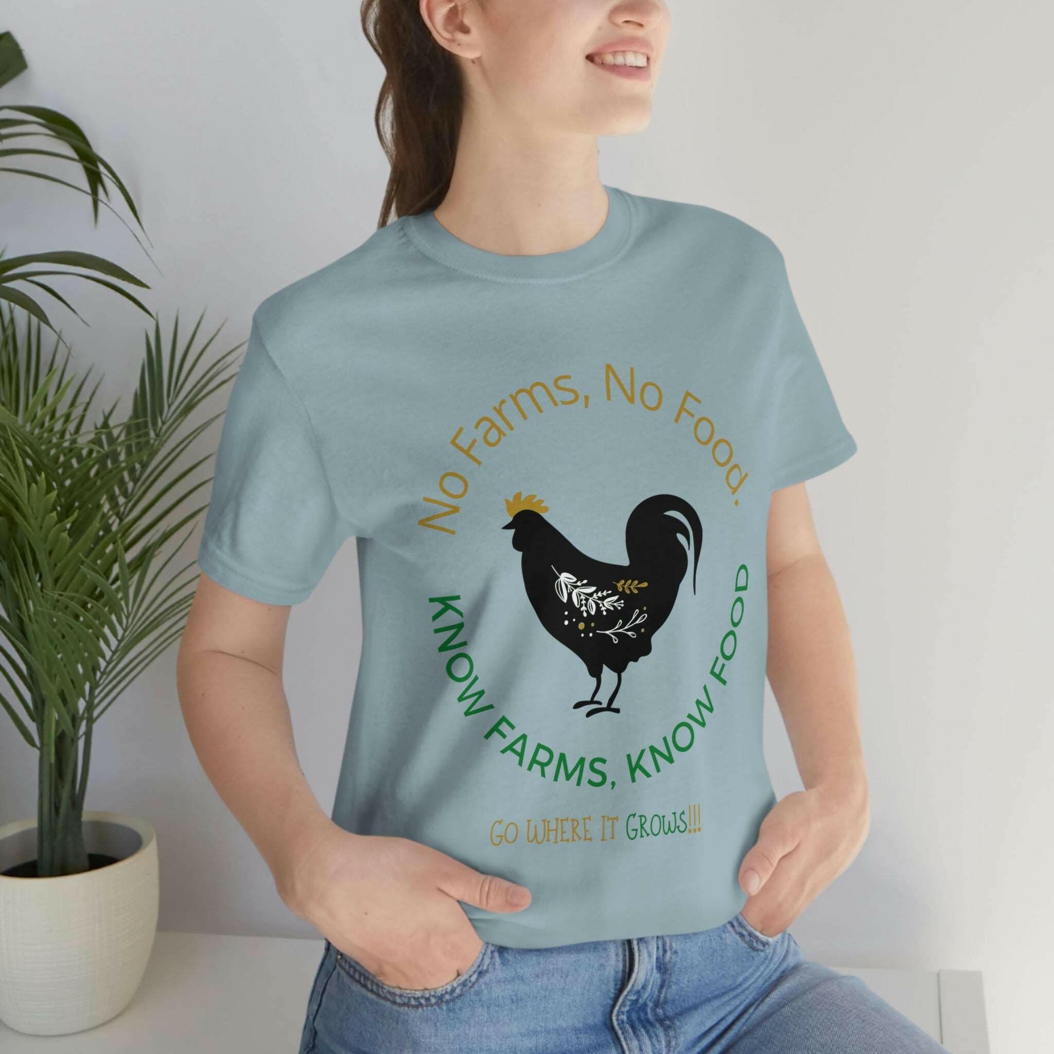 Know Farms, Know Food! Unisex  Tee