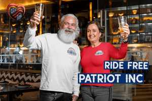Patriot Inc. - Born To Ride Long Sleeve Tee - Free Shipping! - Pledge Project