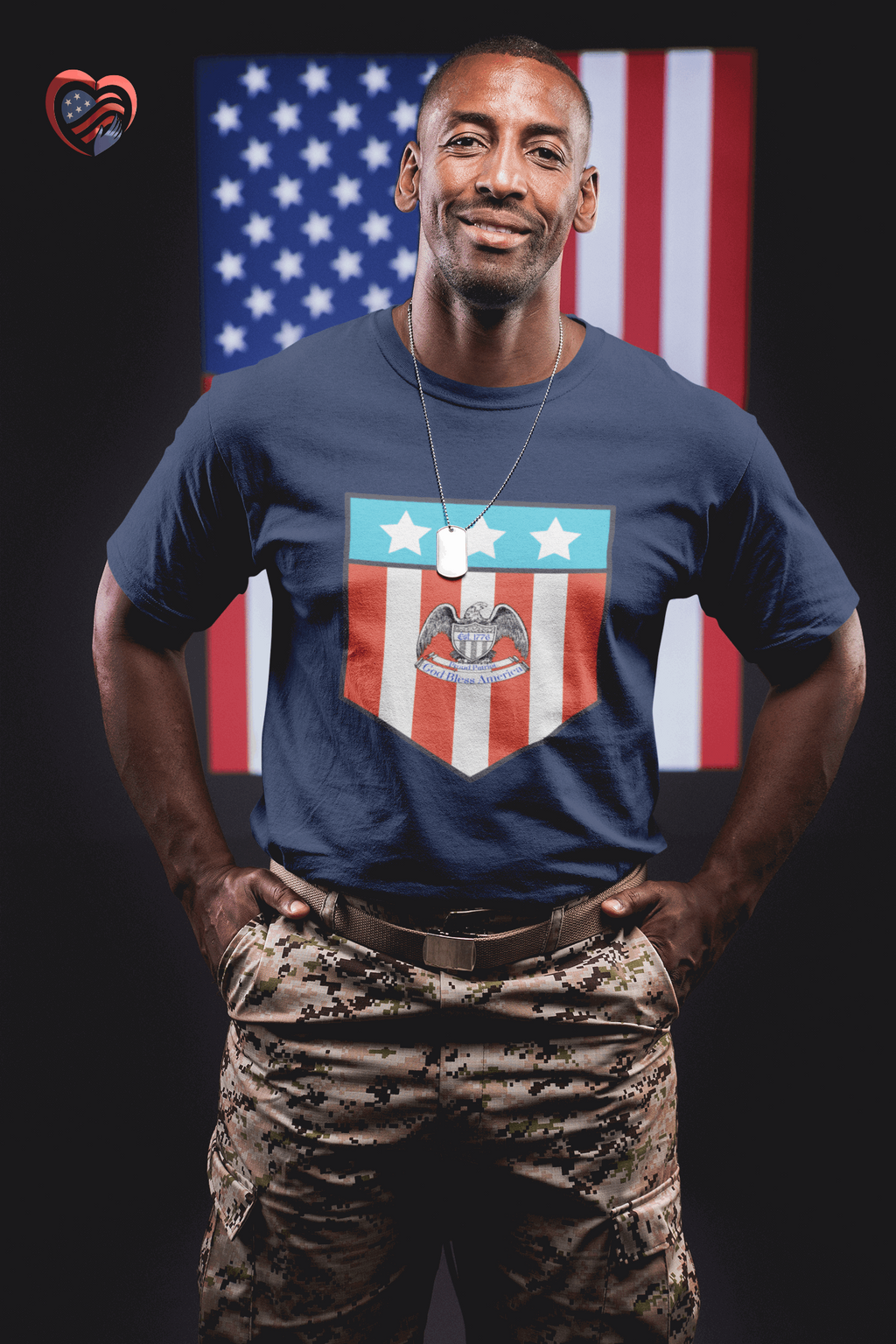 Proud Patriot - 1776 - Unisex Softstyle T-Shirt - Pledge Project