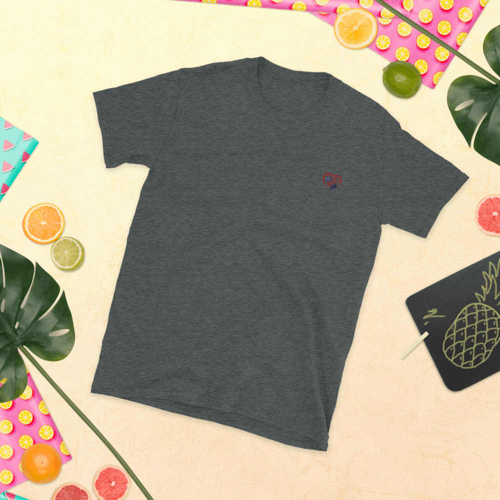 Patriotic Shirt - Hand Over Heart Emblem
