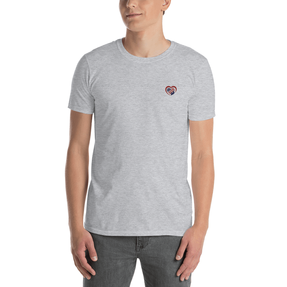 Patriotic Shirt - Hand Over Heart Emblem