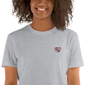 Patriotic Shirt - Hand Over Heart Emblem