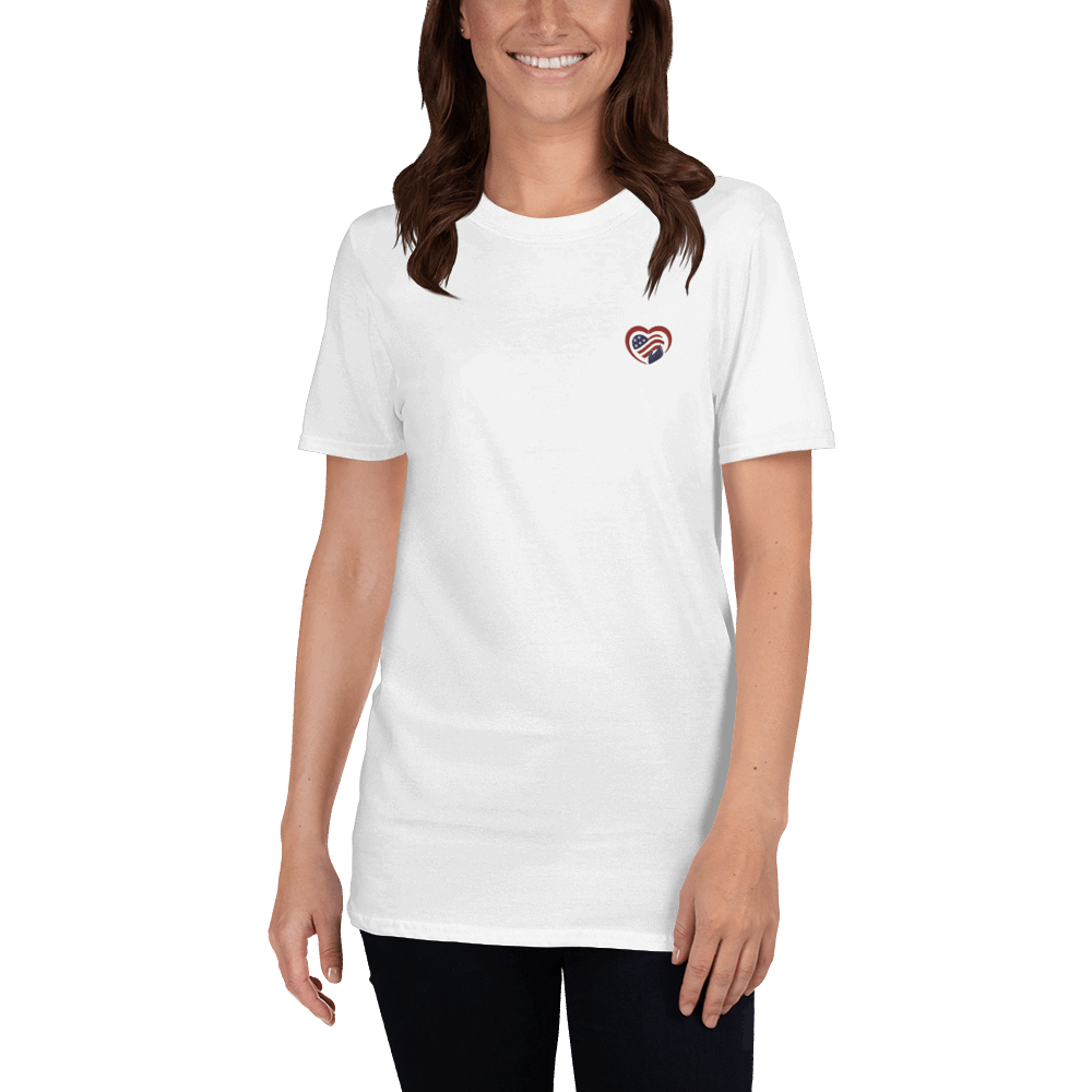 Patriotic Shirt - Hand Over Heart Emblem