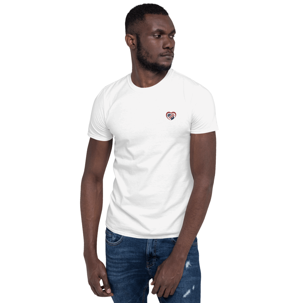 Patriotic Shirt - Hand Over Heart Emblem