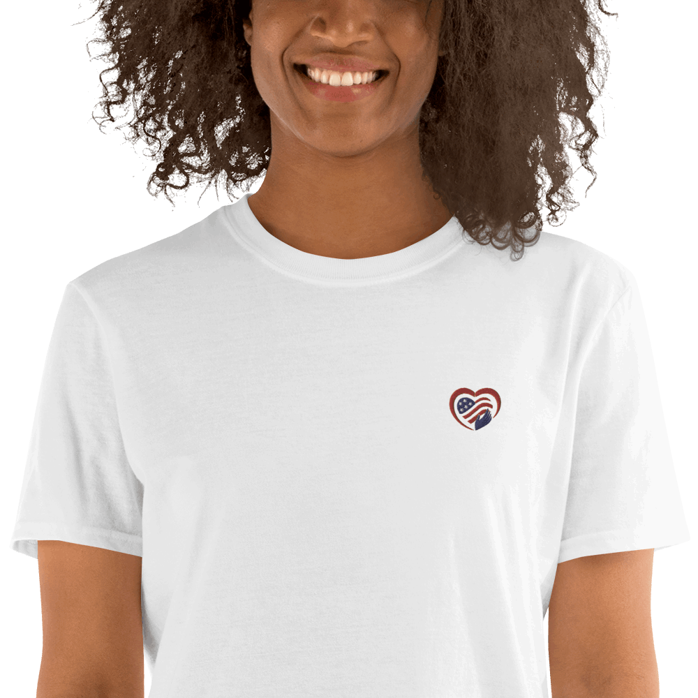 Patriotic Shirt - Hand Over Heart Emblem