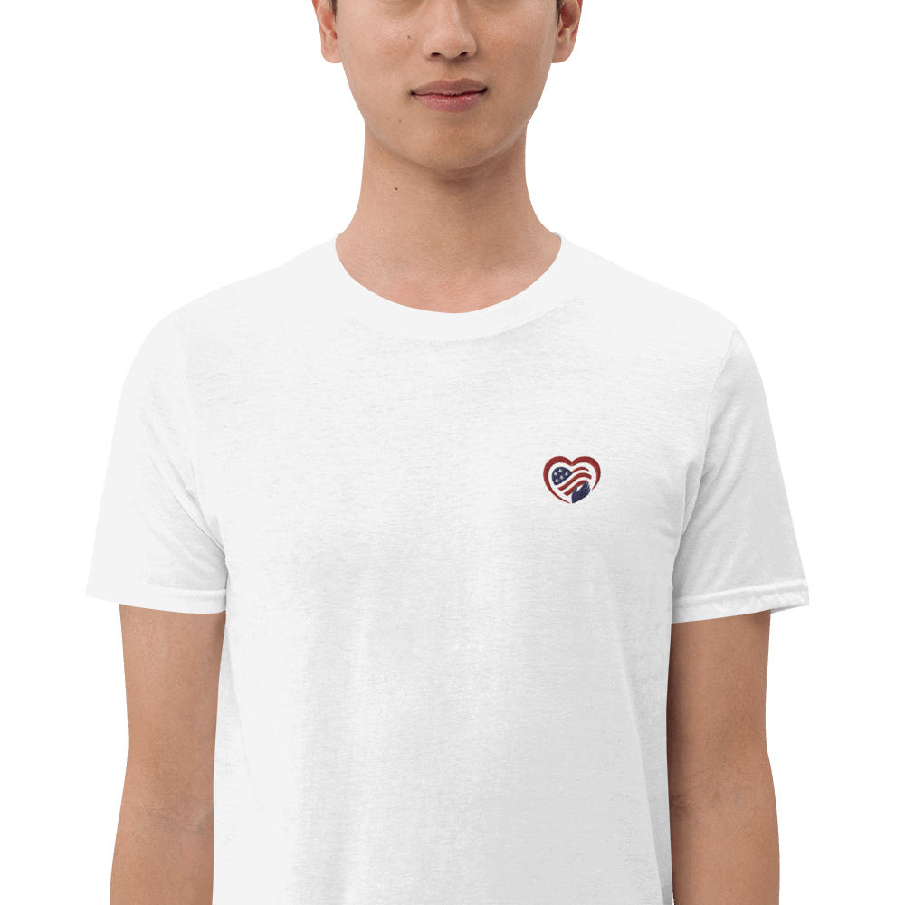 Patriotic Shirt - Hand Over Heart Emblem