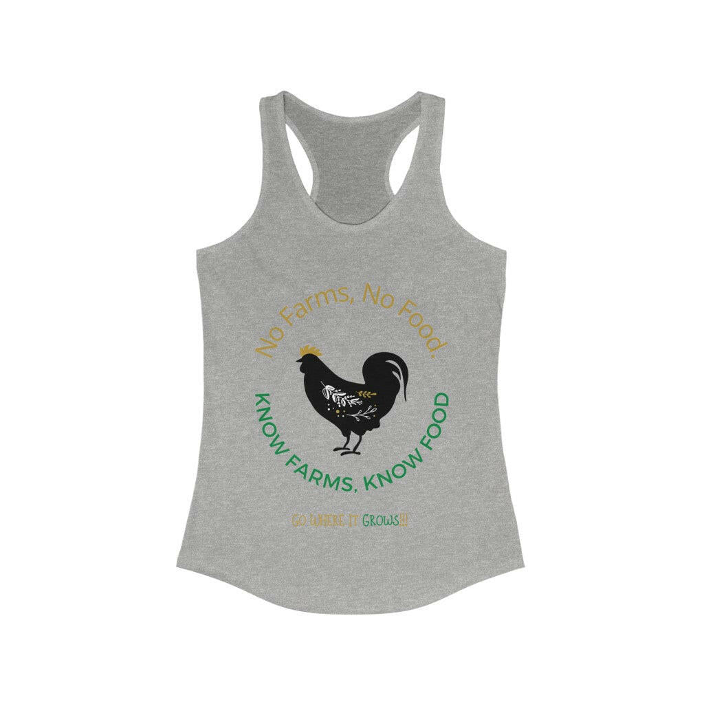 Know Farms - Women's Racerback Tank - Pledge Project