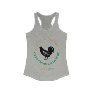 Know Farms - Women's Racerback Tank - Pledge Project