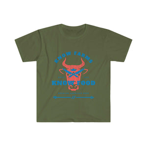 Know Farms, Know Food American Beef Softstyle T-Shirt
