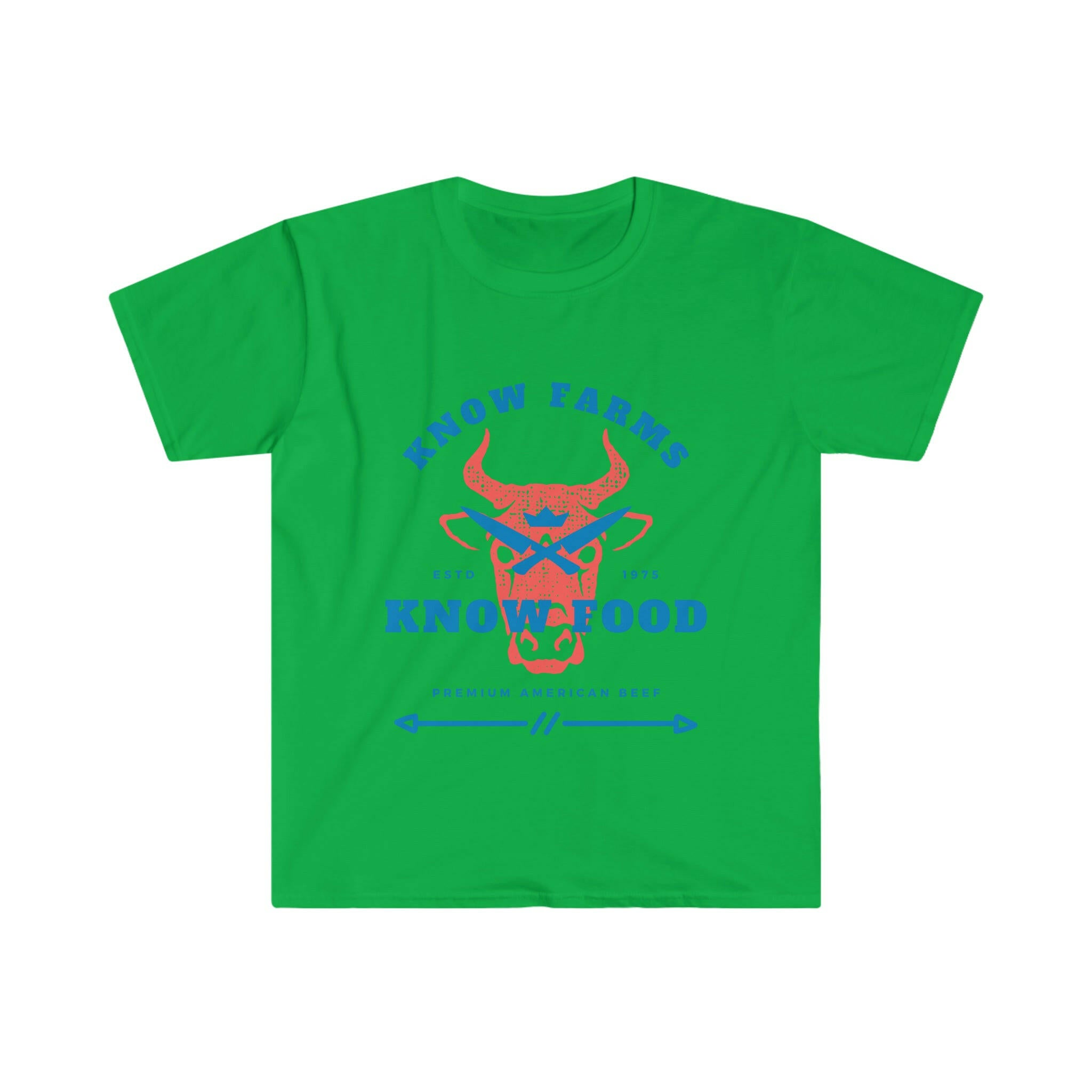 Know Farms, Know Food American Beef Softstyle T-Shirt