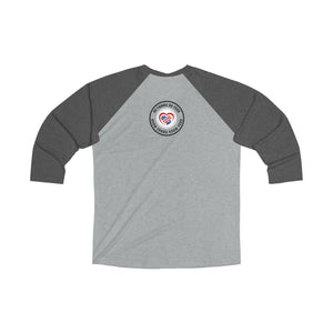 Know Farms, Know Food Sunset Field Print Raglan 3\4 Raglan Tee