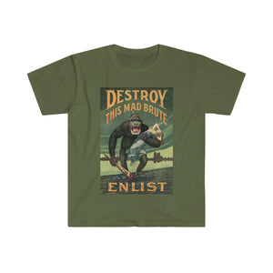 Destroy This Mad Brute Softstyle T-Shirt.