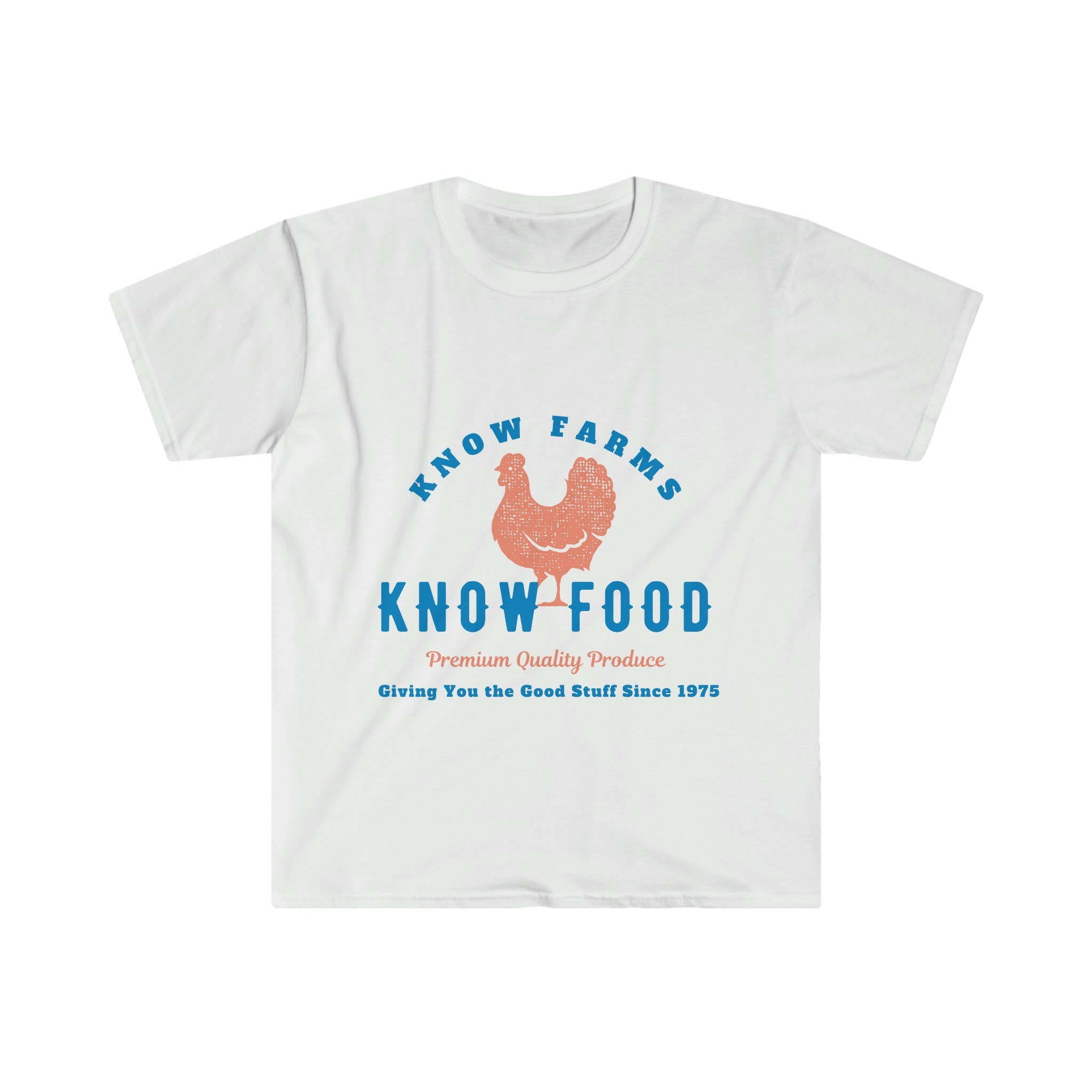 Know Farms, Know Food Good Stuff Softstyle T-Shirt