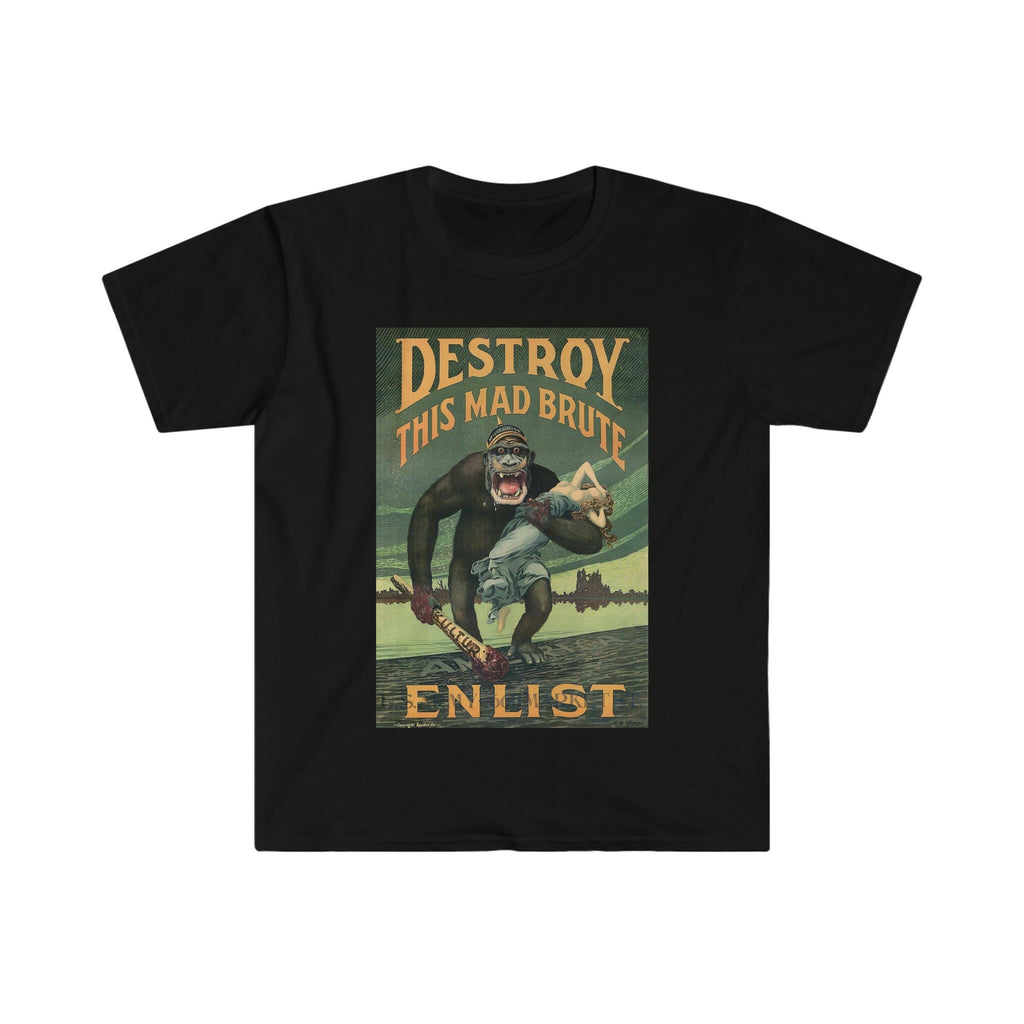 Destroy This Mad Brute Softstyle T-Shirt.