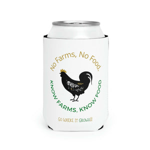 “No Farms, No Food” - Can Cooler Sleeve