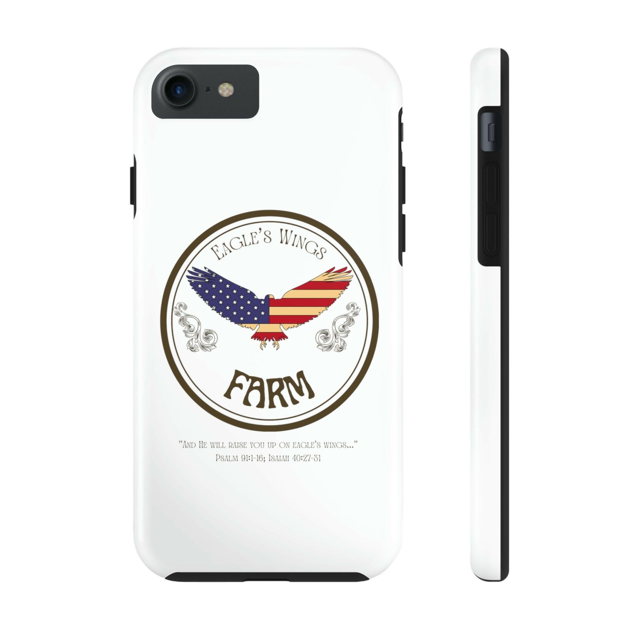 Eagle's Wings Farm - Tough iPhone Cases.