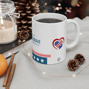 Land of the Free! Patriotic Coffee Mug