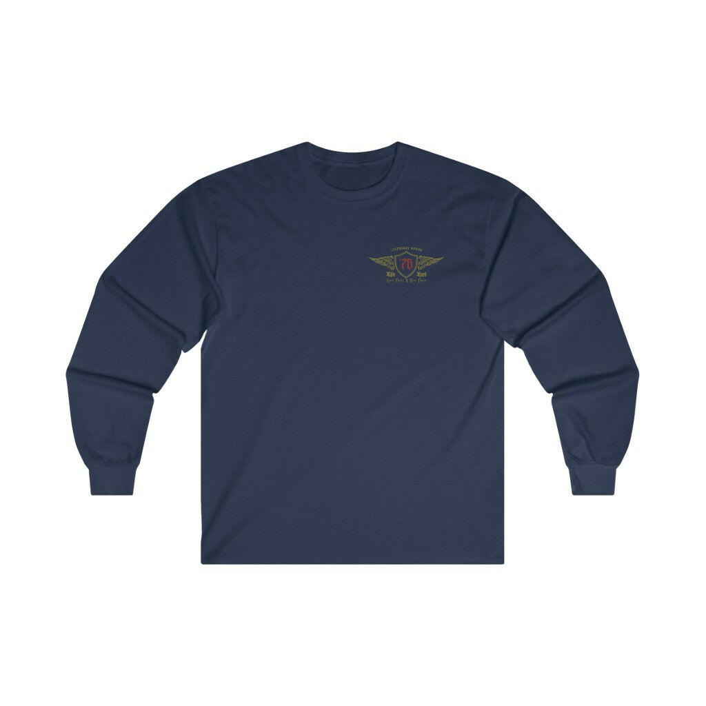 American Patriots Motorcycle Club - Long Sleeve Tee - Free Shipping - Pledge Project